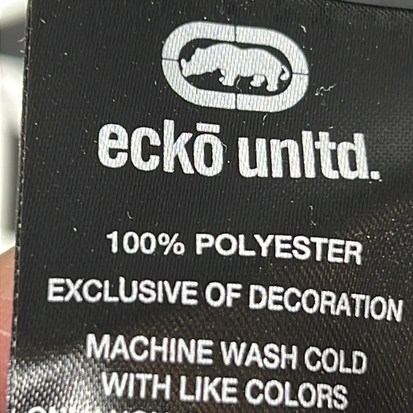 Ecko unltd a flash black hoodie size XL - Picture 10 of 13